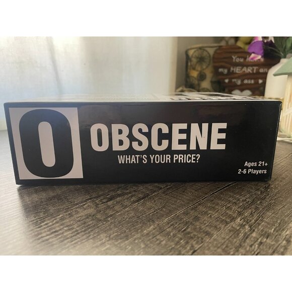 Obscene What's Your Price? Card Game Night by Go! Ages 21+ 2-6 Players Adult - Picture 5 of 7